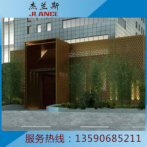 長(zhǎng)沙市外墻鏤空鋁單板